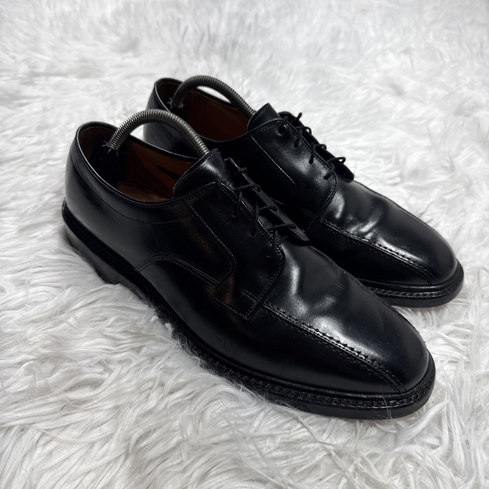 Allen Edmonds Hillcrest Shoes Men 10.5 D Oxford Apron Toe Wedding Formal Office